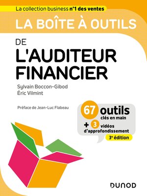 cover image of La boite à outils de l'auditeur financier